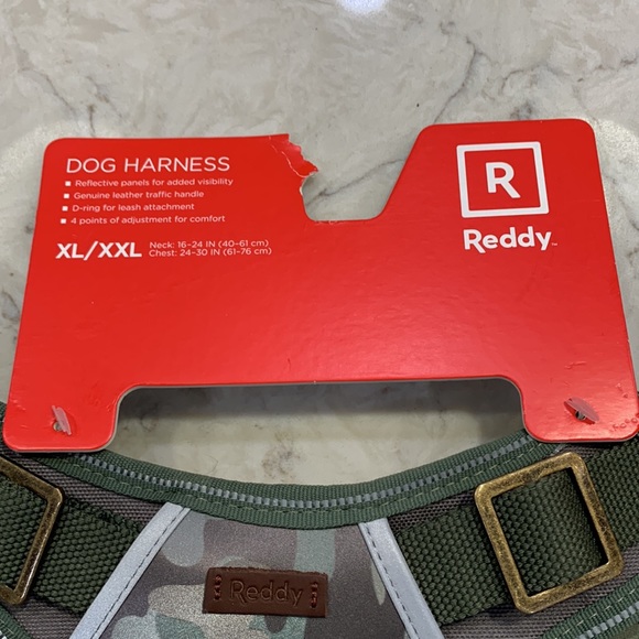 NWT Reddy Dog Harness Green Camouflage Sz LG & MD **BENEFITS ANIMAL RESCUE** - Picture 11 of 12